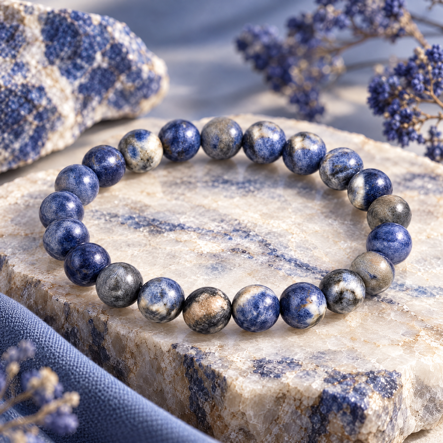 Sodalite 'Attunement' Bracelet