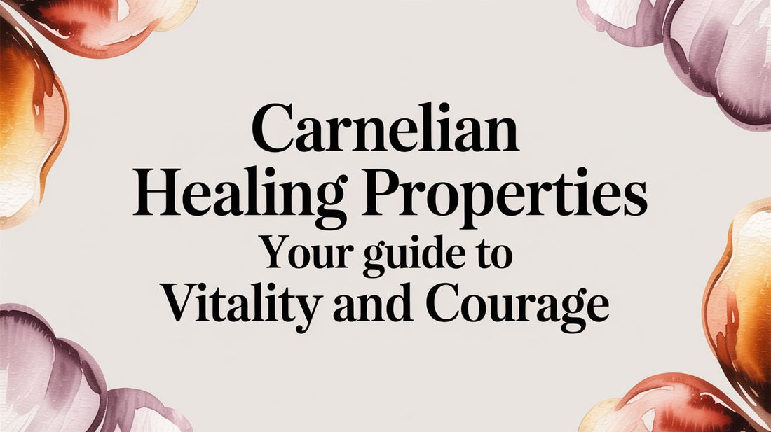 Carnelian Healing Properties Your Guide to Vitality and Courage