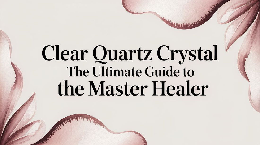 Clear Quartz Crystal The Ultimate Guide to the Master Healer