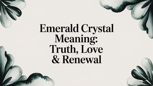 Emerald Crystal Meaning: Truth, Love & Renewal