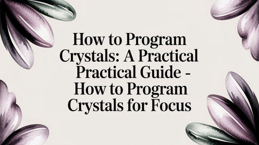 How to program crystals: A Practical Guide - how to program crystals for focus