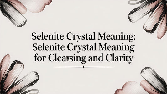 Selenite Crystal Meaning: selenite crystal meaning for cleansing and clarity