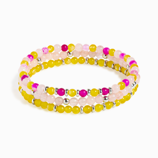 'Sweet Serenity' Mini Gemstone Stack