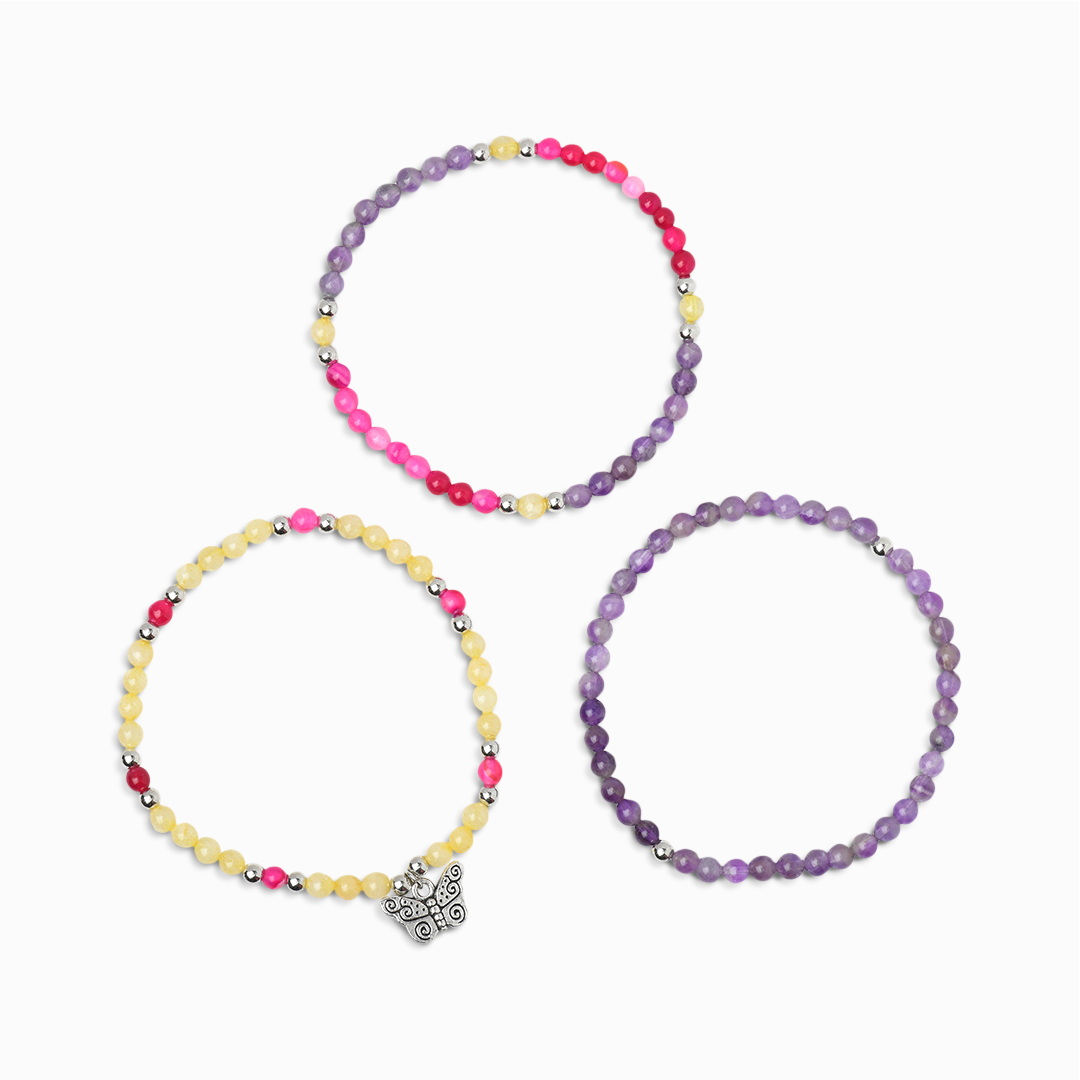 'Uplifted Spirit' Mini Gemstone Stack