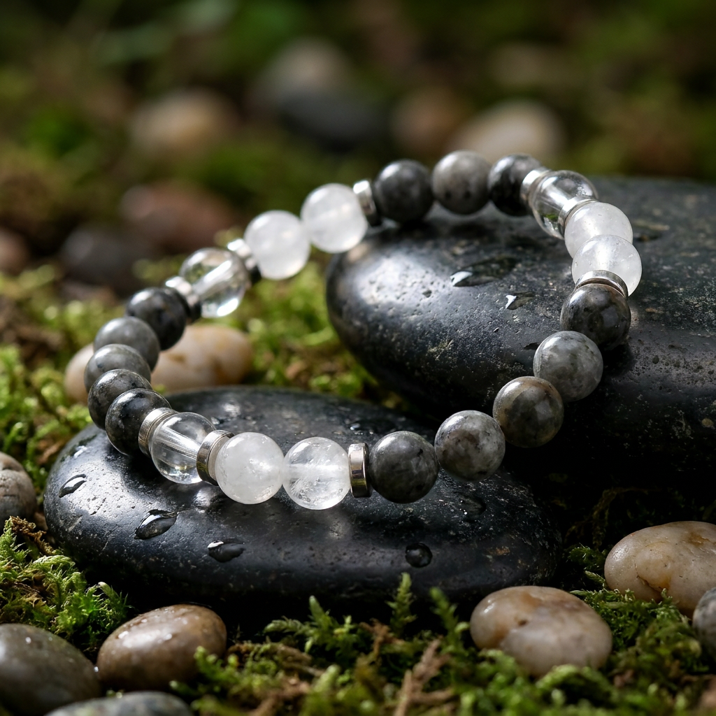 Yooperlite & Clear Quartz 'Awaken' Bracelet