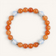 Opalite & Orange Chalcedony 'Inspiration' Bracelet