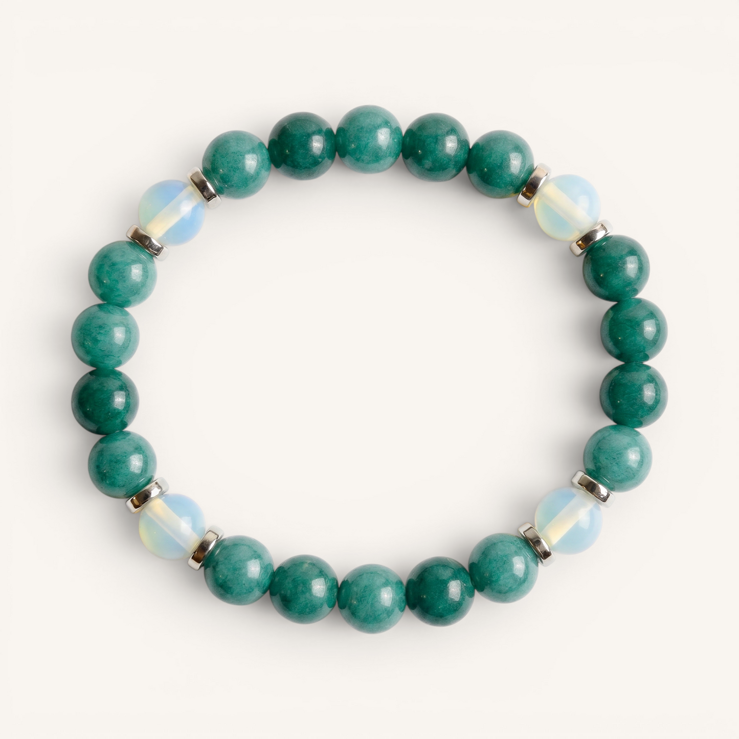 Apatite & Opalite 'Calming Clarity' Bracelet