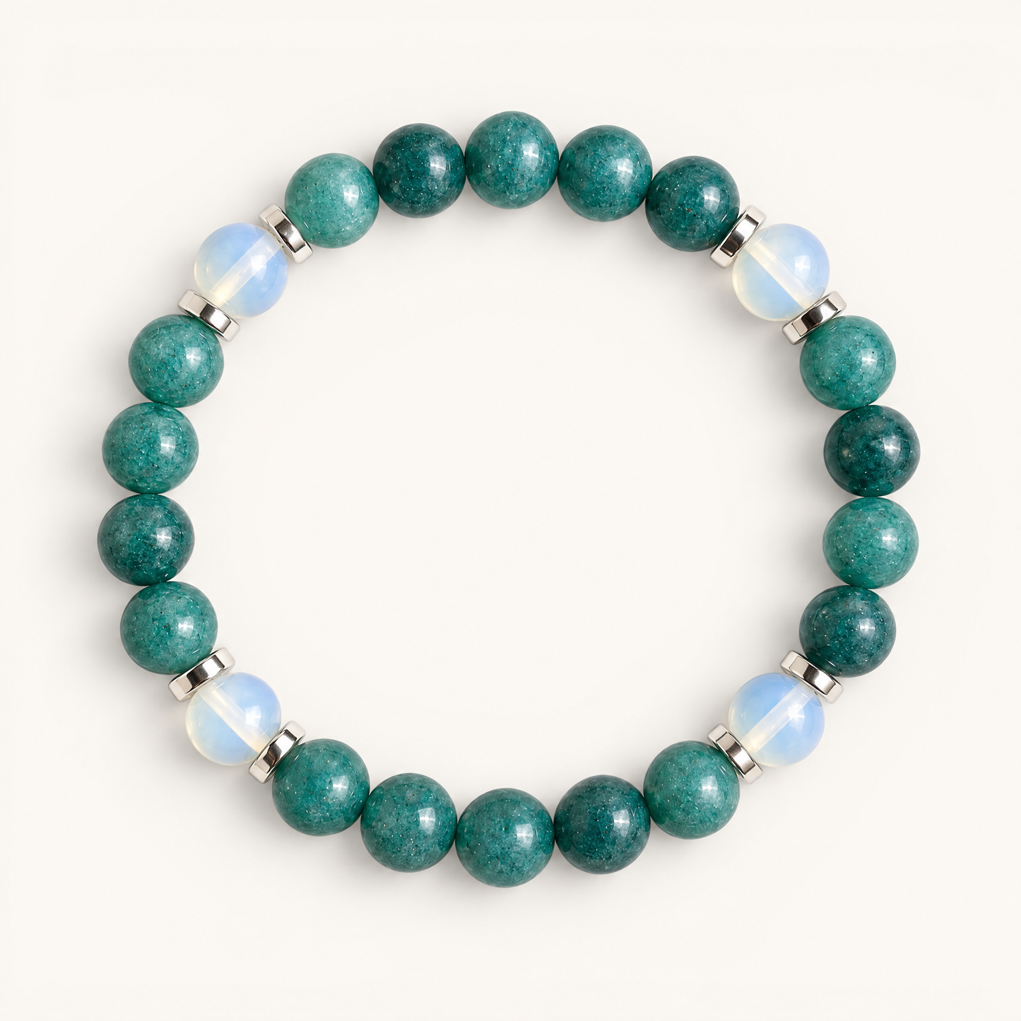 Apatite & Opalite 'Calming Clarity' Bracelet