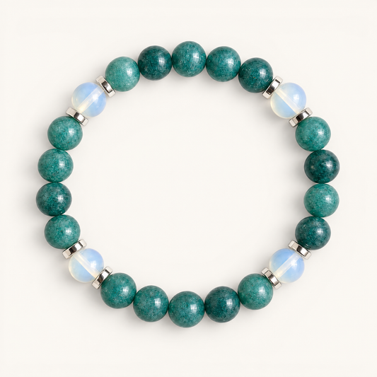 Apatite & Opalite 'Calming Clarity' Bracelet