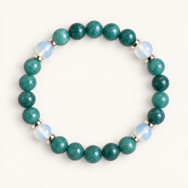 Apatite & Opalite 'Calming Clarity' Bracelet