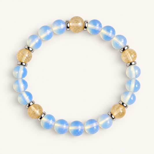 Citrine & Opalite 'Radiant Focus' Bracelet