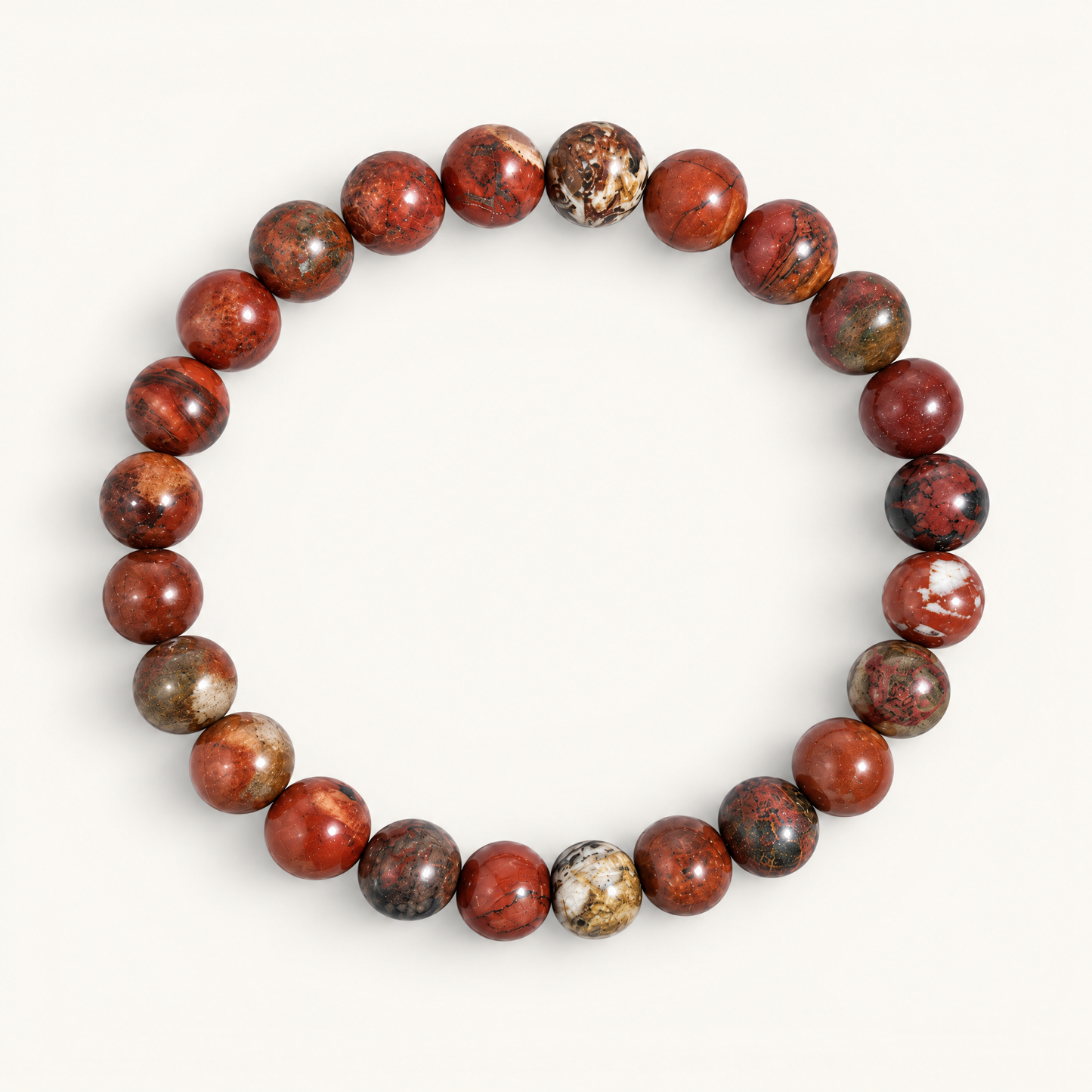 Red Jasper 'Rooted' Bracelet