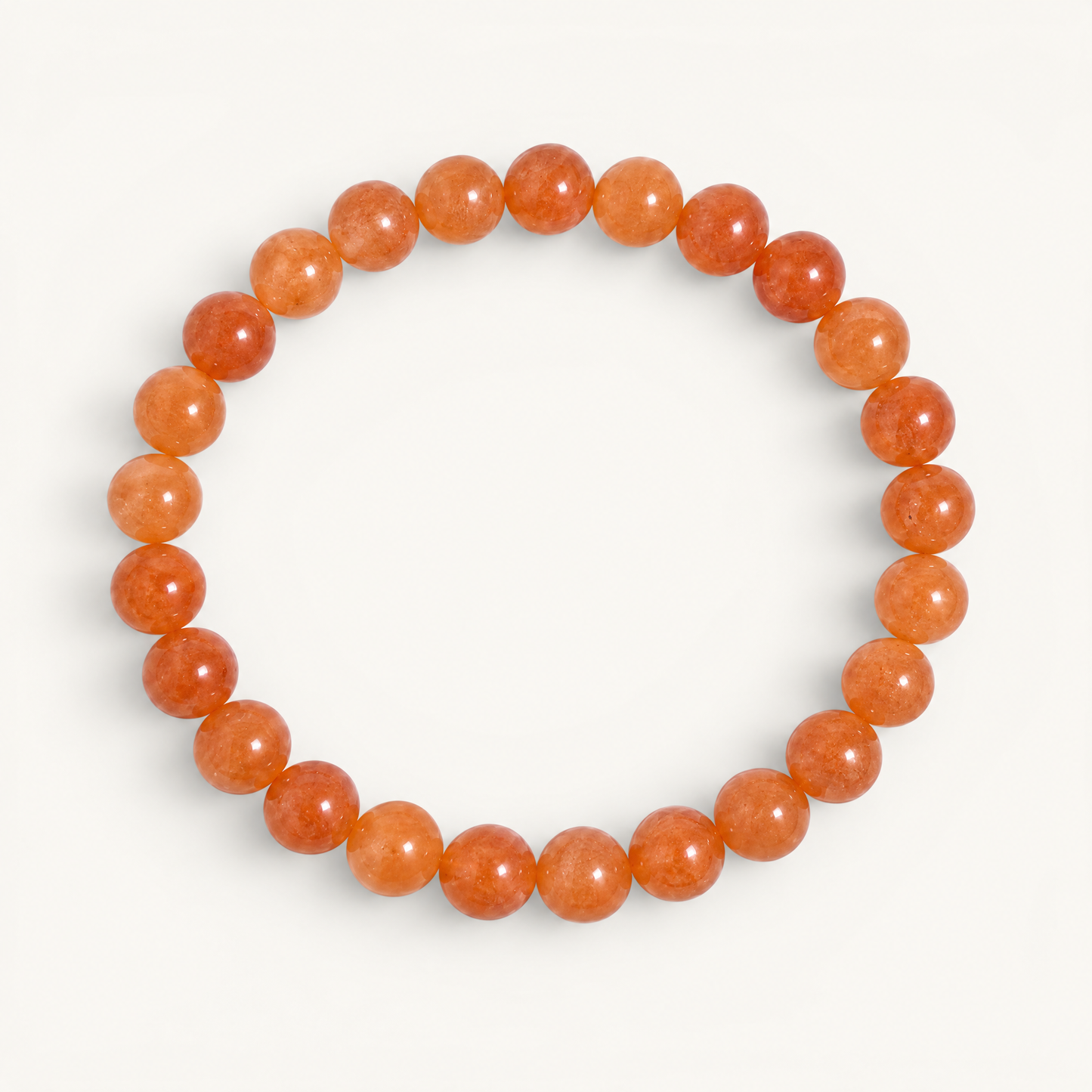 Orange Chalcedony 'Flourish' Bracelet