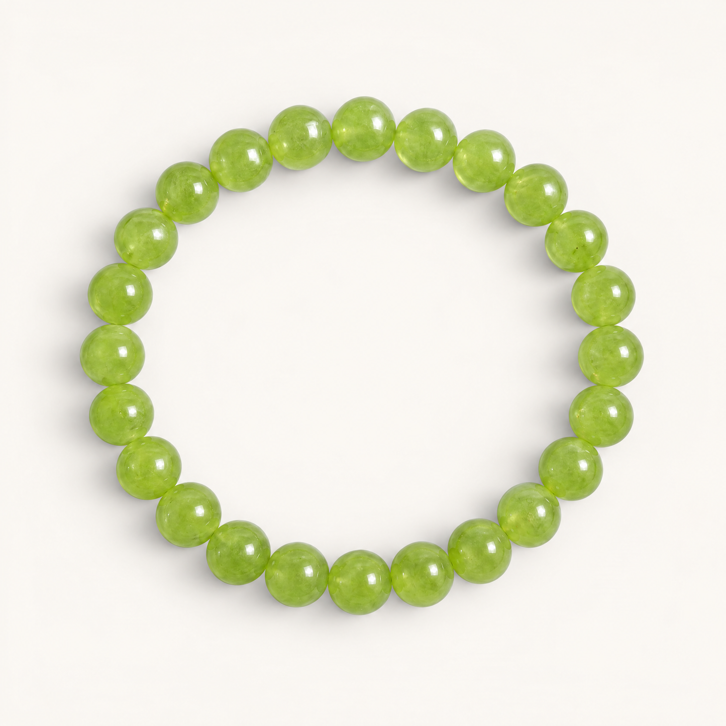 Fruit Green Chalcedony 'Thrive' Bracelet