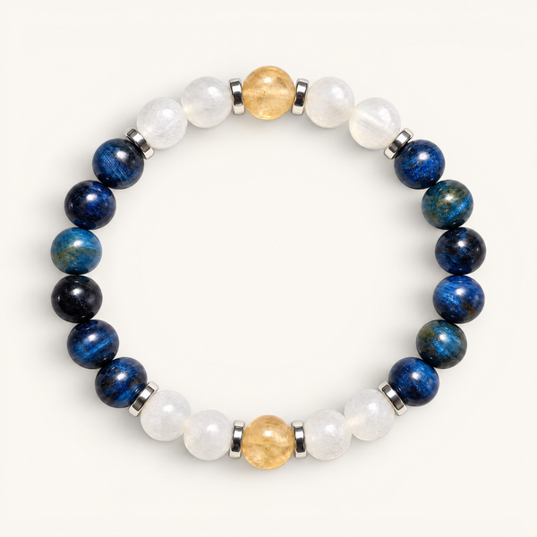 Blue Tiger's Eye & Citrine 'Actualize' Bracelet