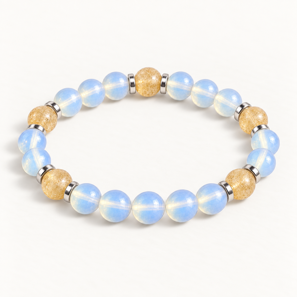 Citrine & Opalite 'Radiant Focus' Bracelet