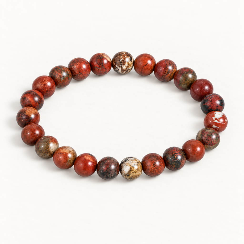 Red Jasper 'Rooted' Bracelet